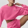 Maglia a girocollo corta Accolade - Rosa Paradiso
