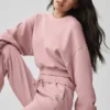 Maglia a girocollo corta Accolade - Rosa vintage