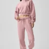 Maglia a girocollo corta Accolade - Rosa vintage