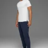 Maglia a maniche corte con collo rotondo Idol - Bianco