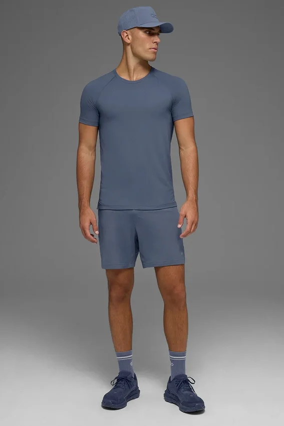 Maglia a maniche corte con collo rotondo Idol - Bluestone