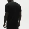Maglia a maniche corte in cotone e cashmere Ever Soft - Nero