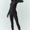 Maglia a maniche lunghe Airlift Winter Warm Mesh Ski Time - Nero