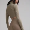 Maglia a maniche lunghe Airlift Winter Warm Ski Time - Cacao chiaro