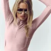 Maglia a maniche lunghe Airlift Winter Warm Ski Time - Rosa Champagne