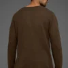 Maglia a maniche lunghe Cashmere Reform - Espresso