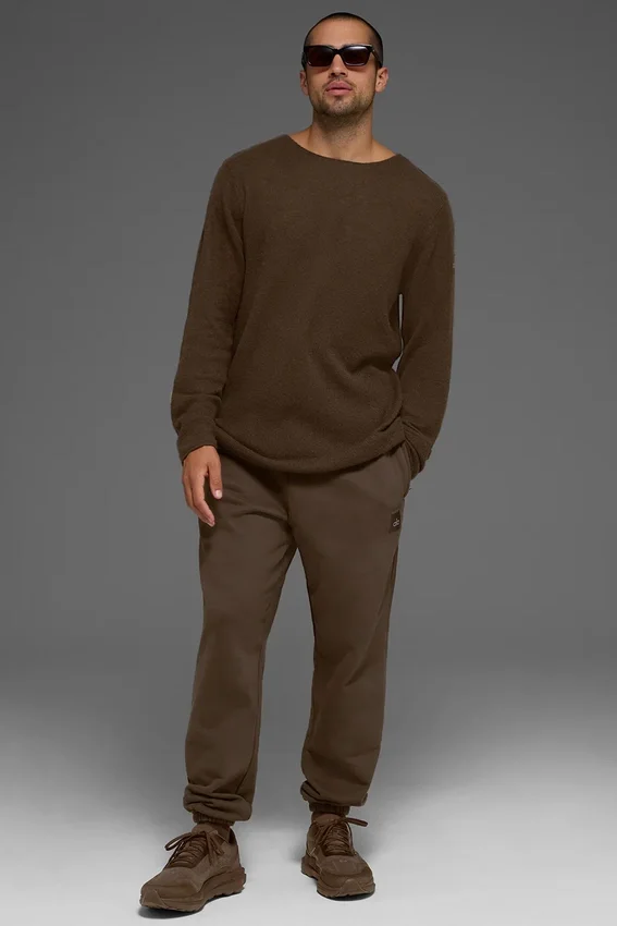 Maglia a maniche lunghe Cashmere Reform - Espresso