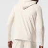 Maglia a maniche lunghe con cappuccio Conquer Reform - Bone