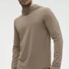 Maglia a maniche lunghe con cappuccio Conquer Reform - Gravel