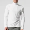 Maglia a maniche lunghe con collo alto Conquer Reform - Bianco