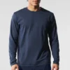 Maglia a maniche lunghe con collo rotondo Conquer Reform - Blu navy