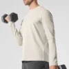 Maglia a maniche lunghe con collo rotondo Conquer Reform - Colore osso