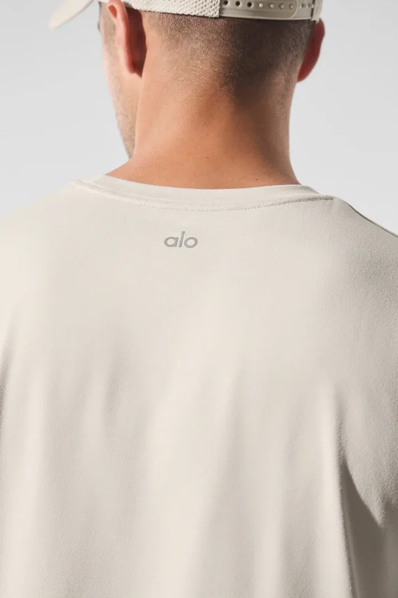 Maglia a maniche lunghe con collo rotondo Conquer Reform - Colore osso