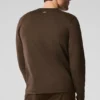 Maglia a maniche lunghe con collo rotondo Conquer Reform - Espresso