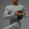 Maglia a maniche lunghe con collo rotondo Conquer Reform - Grigio lunare