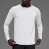 Maglia a maniche lunghe con collo rotondo Idol - Bianco