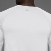 Maglia a maniche lunghe con collo rotondo Idol - Bianco