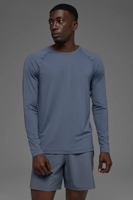 Maglia a maniche lunghe con collo rotondo Idol - Bluestone