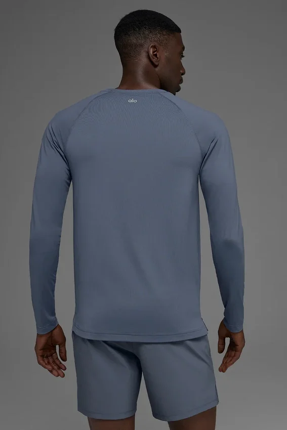 Maglia a maniche lunghe con collo rotondo Idol - Bluestone
