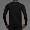 Maglia a maniche lunghe con collo rotondo Idol - Nero