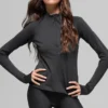 Maglia a maniche lunghe con zip a un quarto "Airlift Winter Warm" - Nero