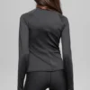 Maglia a maniche lunghe con zip a un quarto "Airlift Winter Warm" - Nero