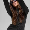 Maglia a maniche lunghe con zip a un quarto "Airlift Winter Warm" - Nero