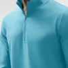 Maglia a maniche lunghe Conquer 1/4 Zip Reform - Blue Breeze