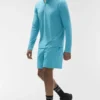 Maglia a maniche lunghe Conquer 1/4 Zip Reform - Blue Breeze