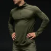 Maglia a maniche lunghe Conquer 1/4 Zip Reform - Verde oliva