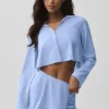 Maglia a maniche lunghe corta Unmatched - Blu Provenza chiaro