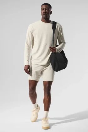 Maglia a maniche lunghe Double Take - Beige