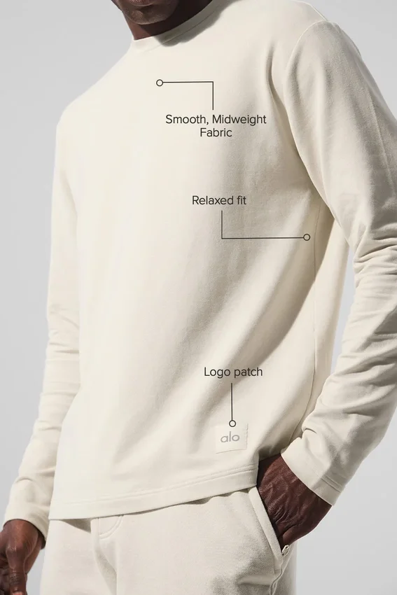 Maglia a maniche lunghe Double Take - Beige