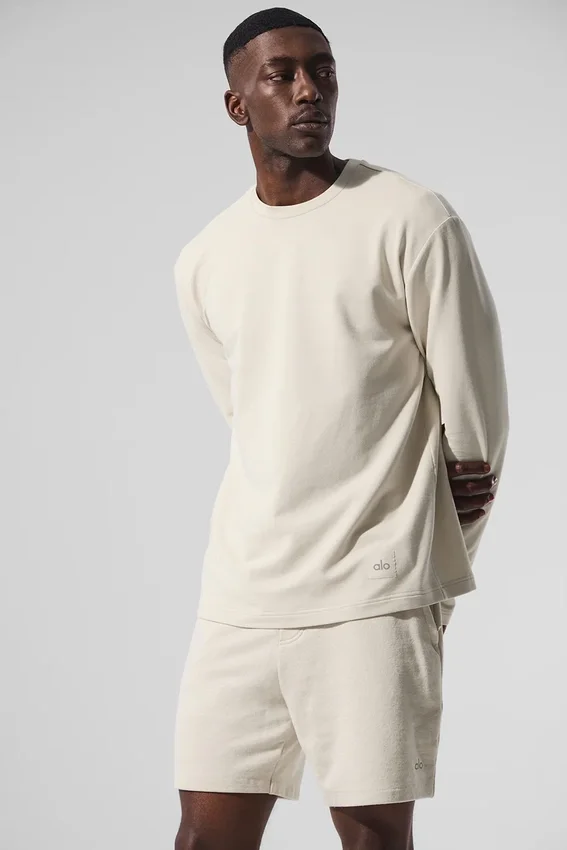 Maglia a maniche lunghe Double Take - Beige