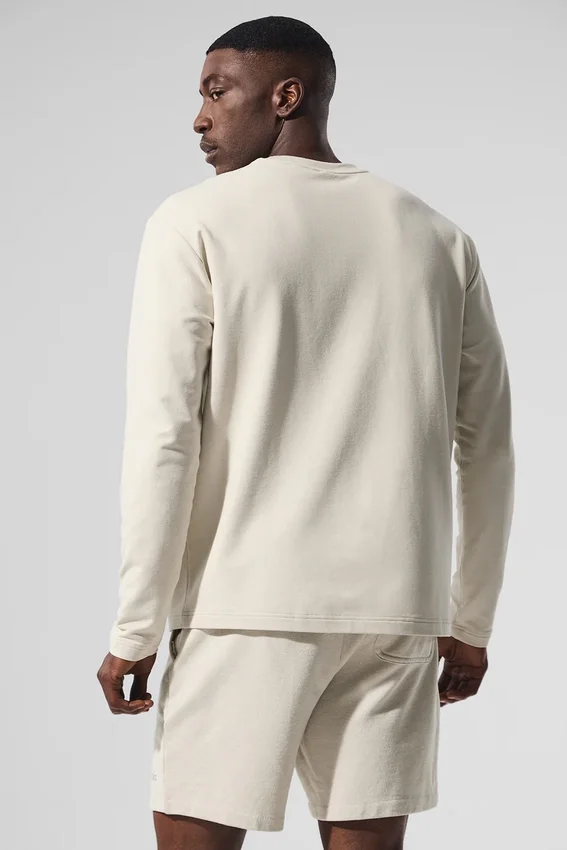 Maglia a maniche lunghe Double Take - Beige