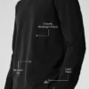 Maglia a maniche lunghe Double Take - Nero