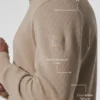 Maglia a maniche lunghe Elevate Waffle - Gravel
