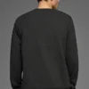 Maglia a maniche lunghe Waffle Lounge - Nero