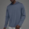Maglia con maniche lunghe con cappuccio Conquer Reform - Bluestone