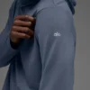 Maglia con maniche lunghe con cappuccio Conquer Reform - Bluestone
