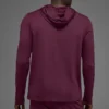 Maglia con maniche lunghe con cappuccio Conquer Reform - Burgundy