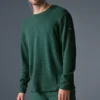 Maglia con maniche lunghe e collo rotondo Elevate Waffle - Winter Ivy