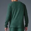 Maglia con maniche lunghe e collo rotondo Elevate Waffle - Winter Ivy