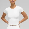 Maglietta a maniche corte Alo Softsculpt Precision - White