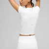 Maglietta a maniche corte Alo Softsculpt Precision - White