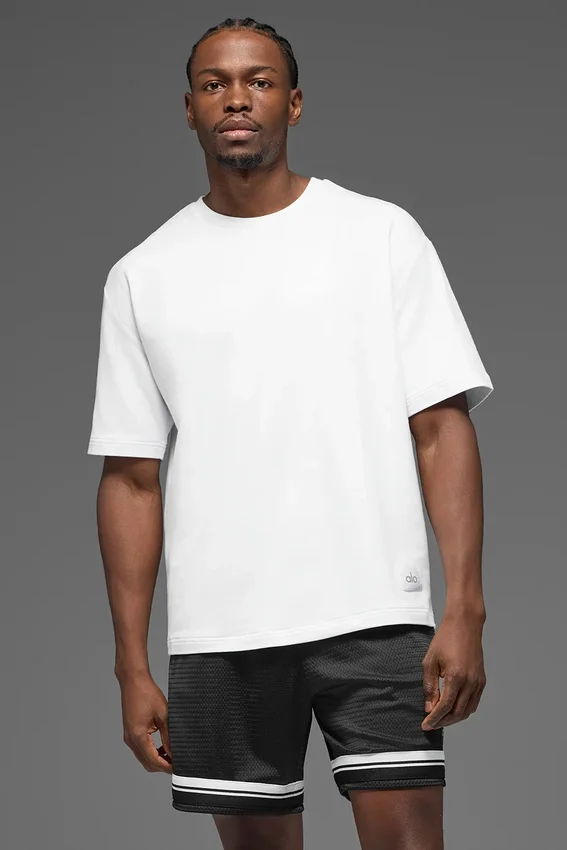 Maglietta a maniche corte Double Take - Bianco