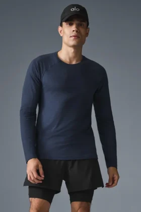 Maglietta a maniche lunghe Triumph - Blu navy