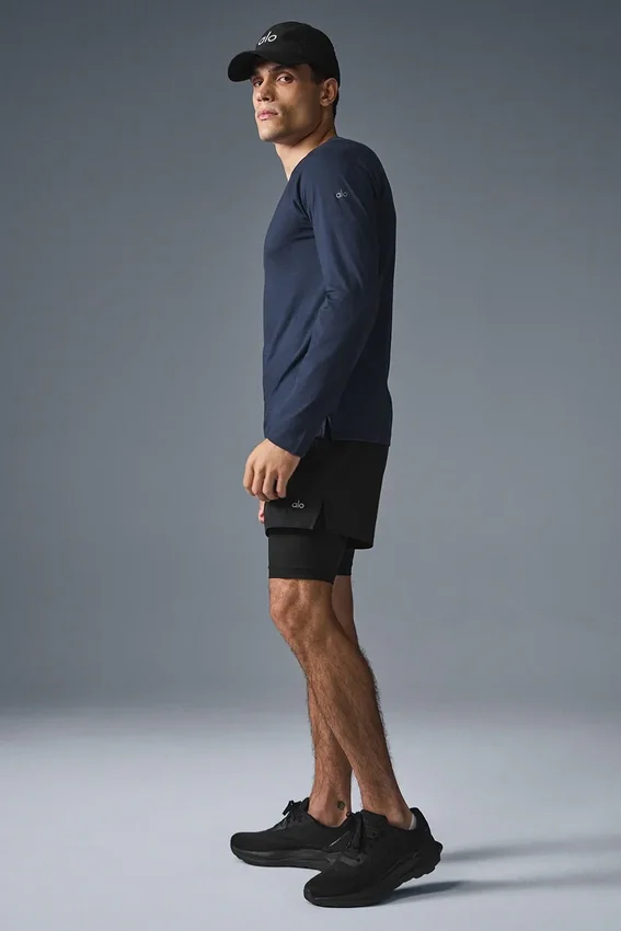 Maglietta a maniche lunghe Triumph - Blu navy