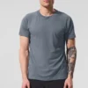 Maglietta a maniche raglan Triumph - Grigio acciaio