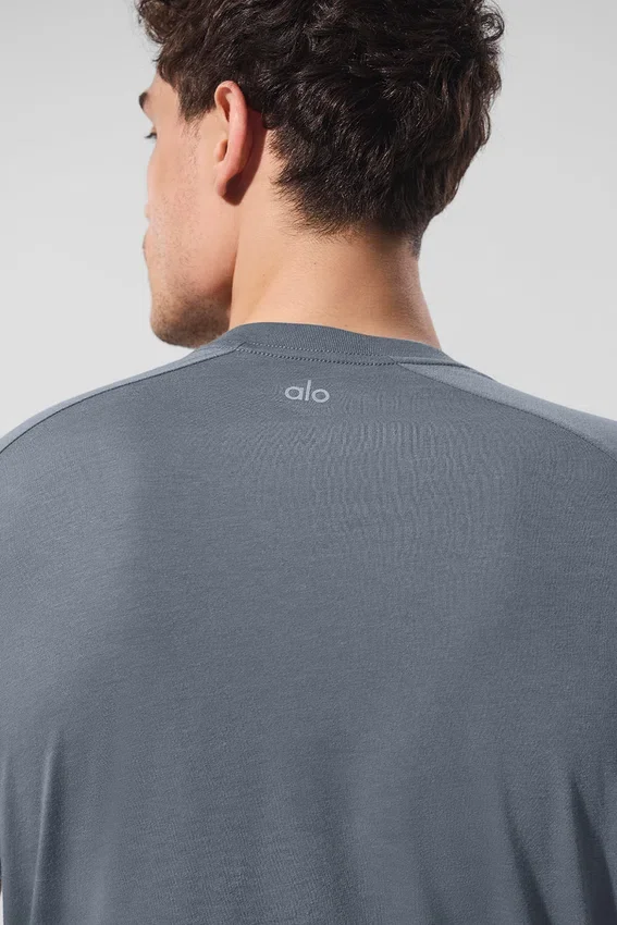 Maglietta a maniche raglan Triumph - Grigio acciaio